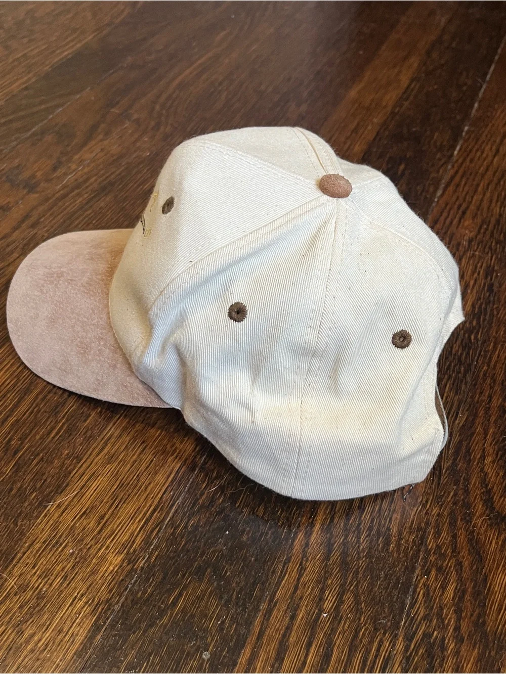 Texas Fort Worth Stockyards Beige and Tan Cap